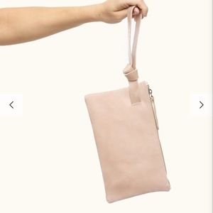 NWT Able Rachel Wristlet pale blush